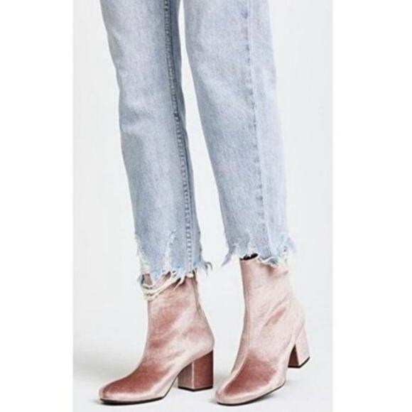 Free people Cecile velvet boot size 39 8-8.5 women’s - Picture 2 of 7